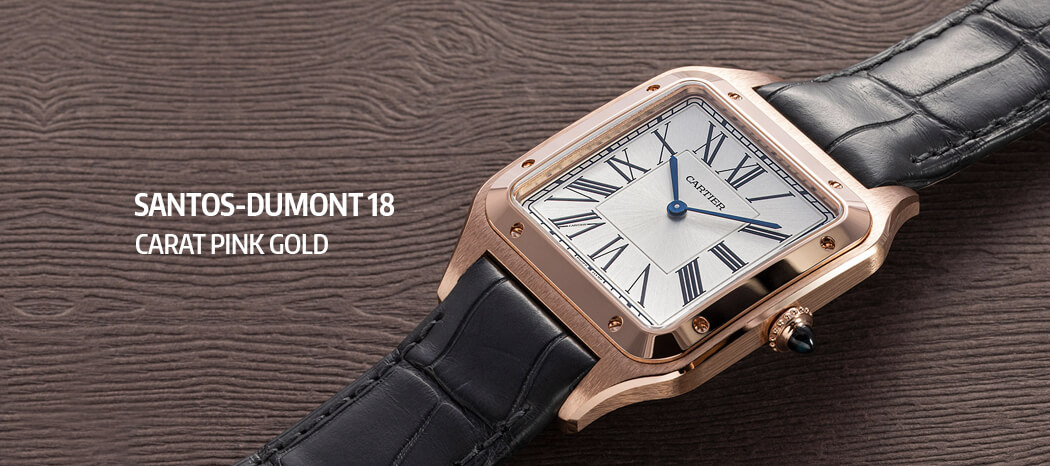 Santos-Dumont 18-carat Pink Gold