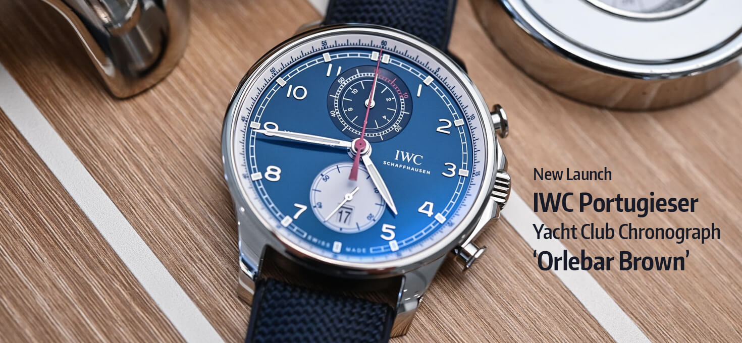 New Launch: IWC Portugieser Yacht Club Chronograph â€˜Orlebar Brownâ€™