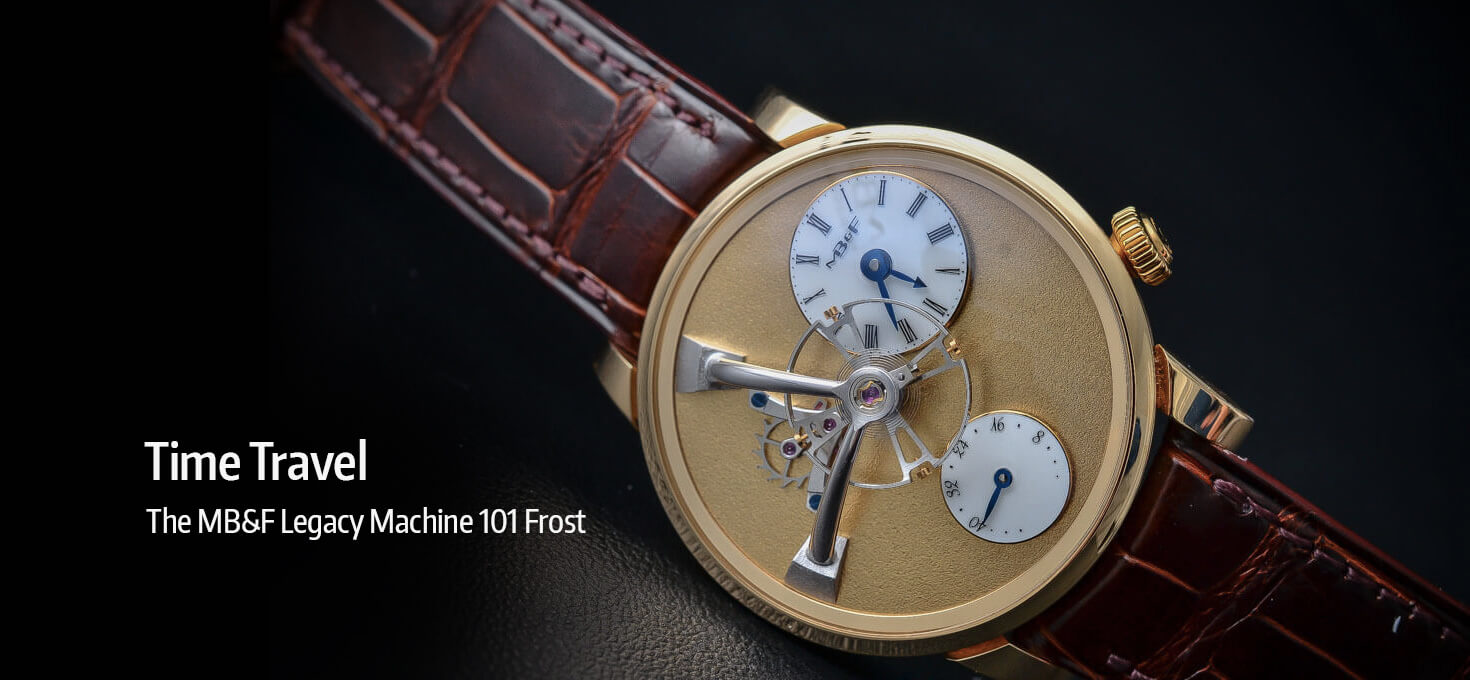 Time Travel: The MB&F Legacy Machine 101 Frost