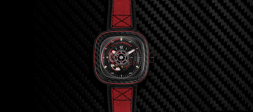 SevenFriday P3C/04 â€œRed Carbonâ€