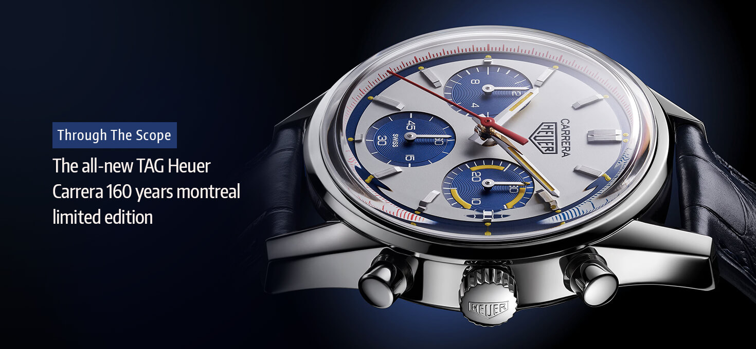 New Release: The New TAG Heuer Carrera Sport Chronograph 160 Years Special Edition