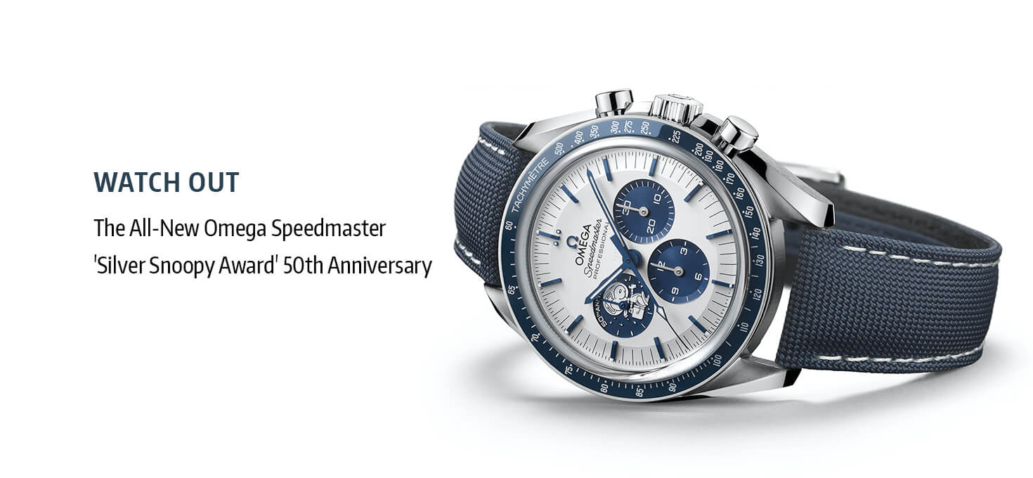 New Launch: The All-New Omega Speedmaster ‘Silver Snoopy Award’ 50th Anniversary