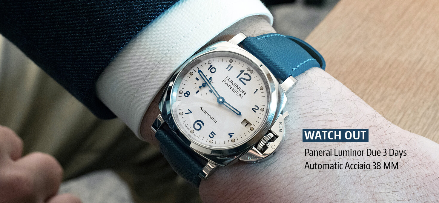 Watch Out: Panerai Luminor Due 3 Days Automatic Acciaio 38 MM