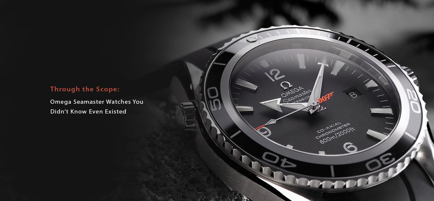 Through the Scope Omega Seamaster Watches You Didn t Know Even