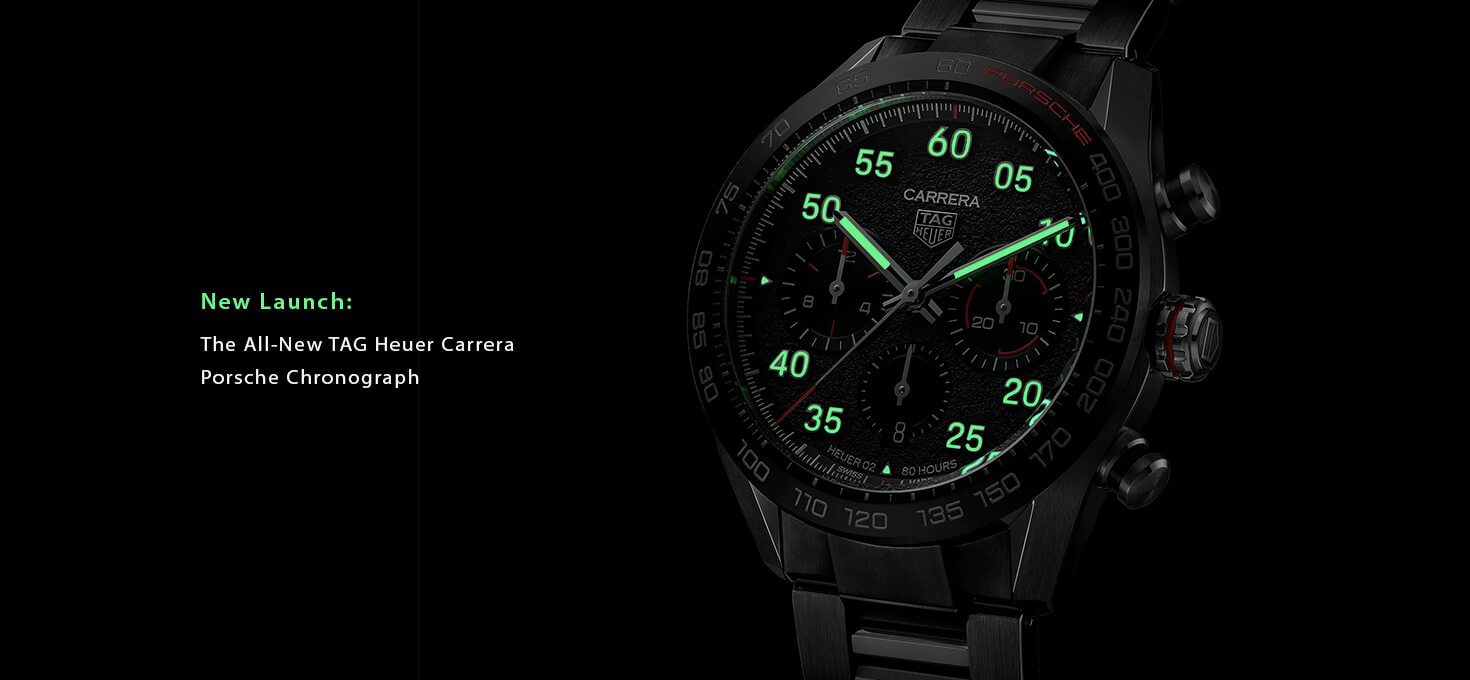 New Launch: The All-New TAG Heuer Carrera Porsche Chronograph