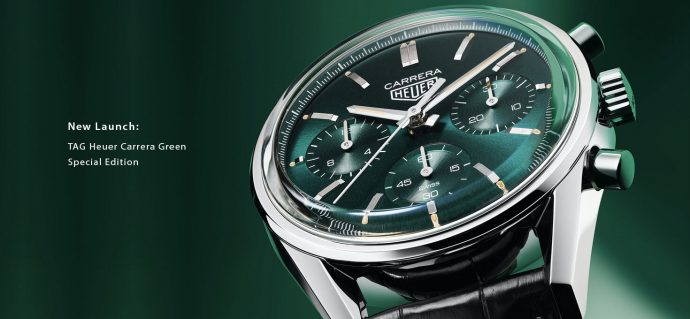 New Launch: TAG Heuer Carrera Green Special Edition