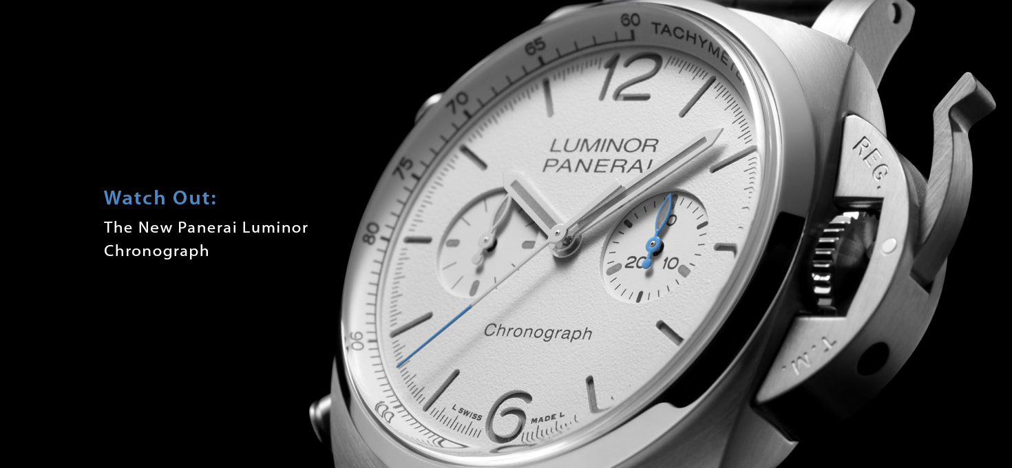 Watch Out: The New Panerai Luminor Chronograph