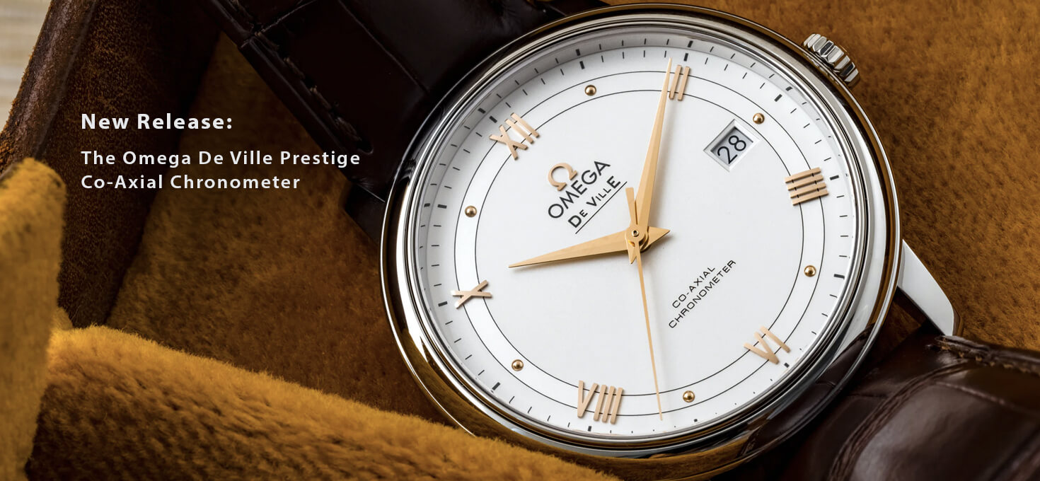 New Release: The Omega De Ville Prestige Co-Axial Chronometer