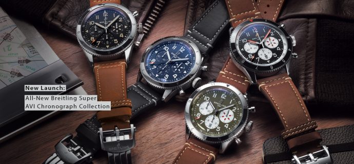New Launch: All-New Breitling Super AVI Chronograph Collection