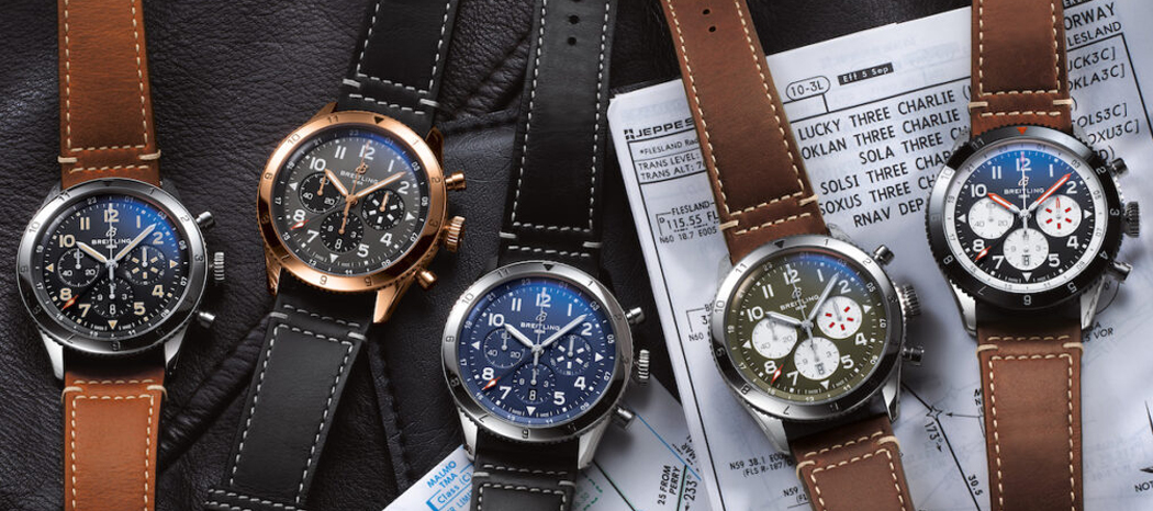 The Breitling Super AVI Chronograph Collection