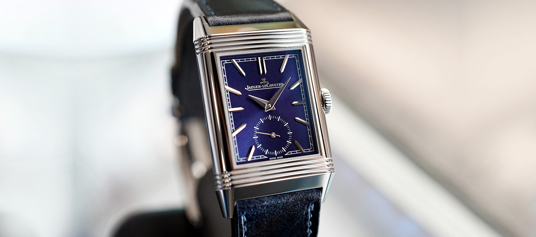 Jaeger-LeCoultre Reverso Tribute Monoface Small Seconds Blue