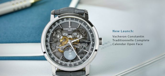 New Launch: Vacheron Constantin Traditionnelle Complete Calendar Open Face