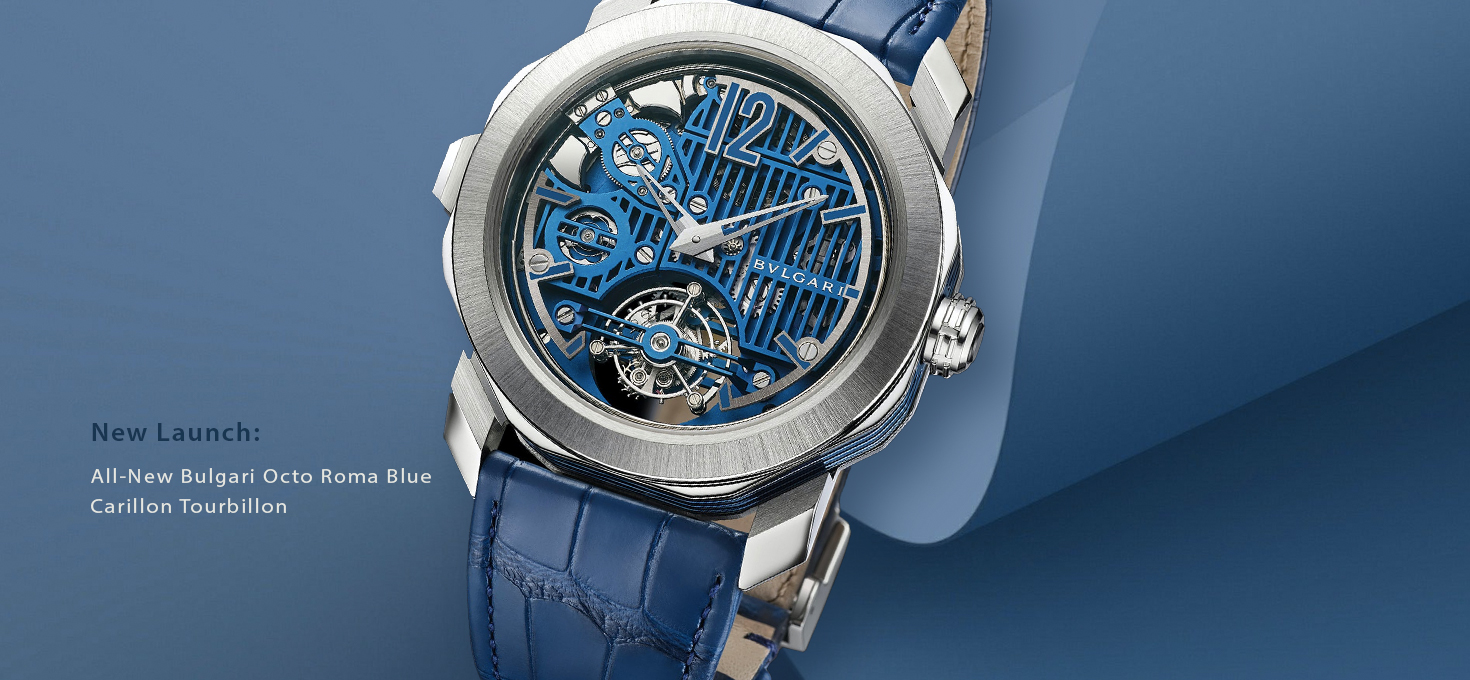 Watch Out : All-New Bulgari Octo Roma Blue Carillon Tourbillon