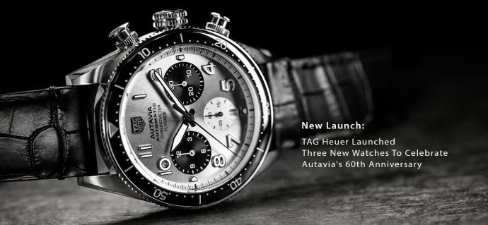 Watch Out: TAG Heuer Launched Two Watches To Celebrate Autavia’s 60th Anniversary