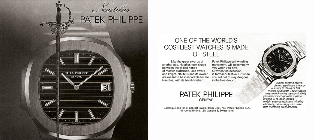 The First Ever Patek Philippe Nautilus