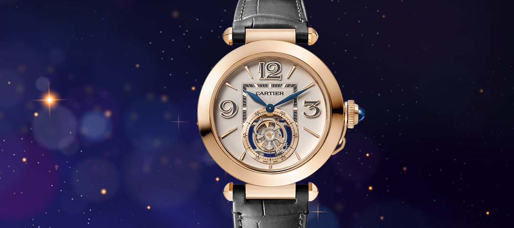 The new Pasha de Cartier Flying Tourbillon at Watches and Wonders 2022 Geneva