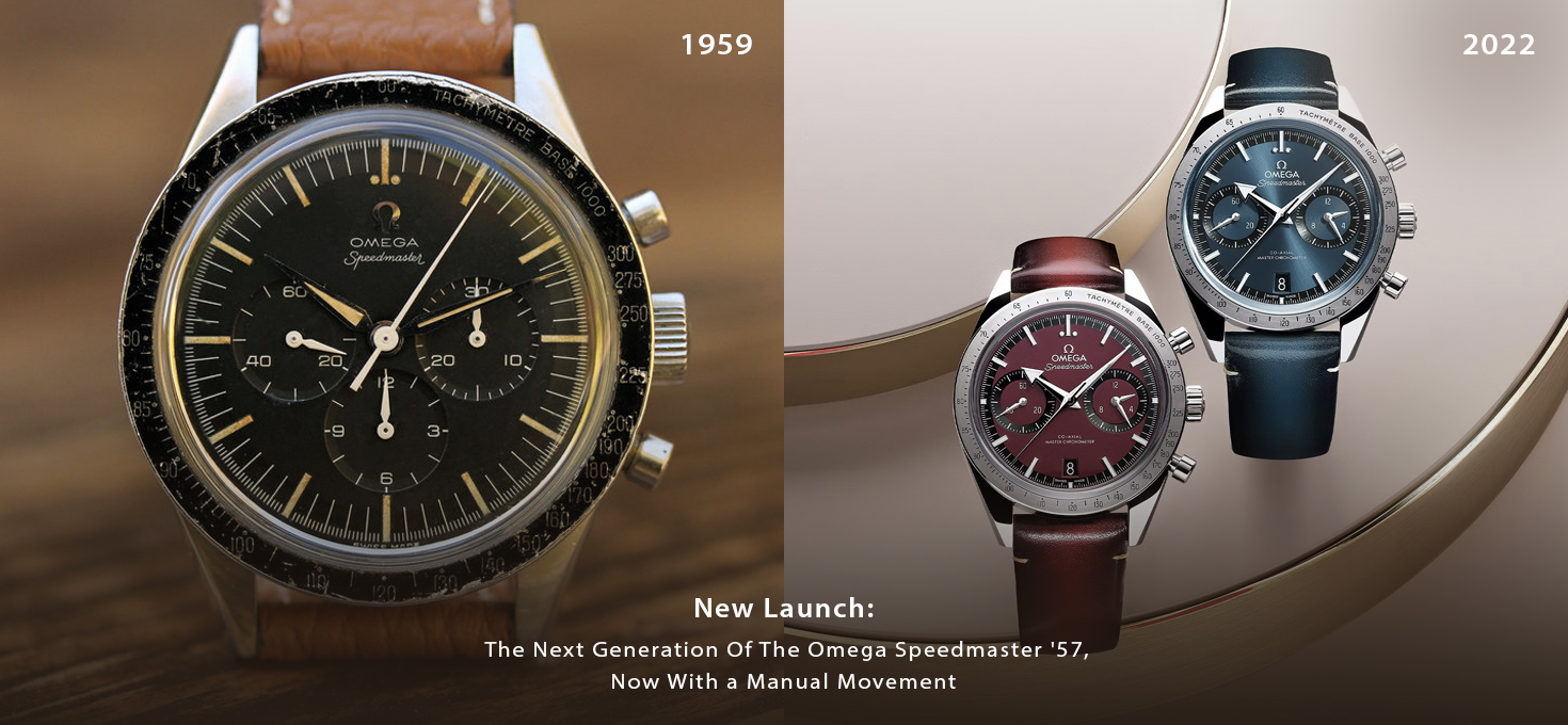 New Launch: Next Generation Omega Speedmaster ’57, Now With a Manual Movement
