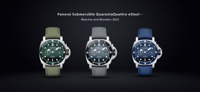 Panerai Submersible QuarantaQuattro eSteel â€“ Watches and Wonders 2022