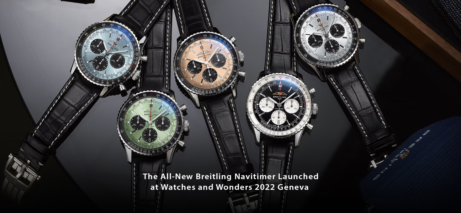 New Breitling Navitimer Launched at Watches and Wonders 2022