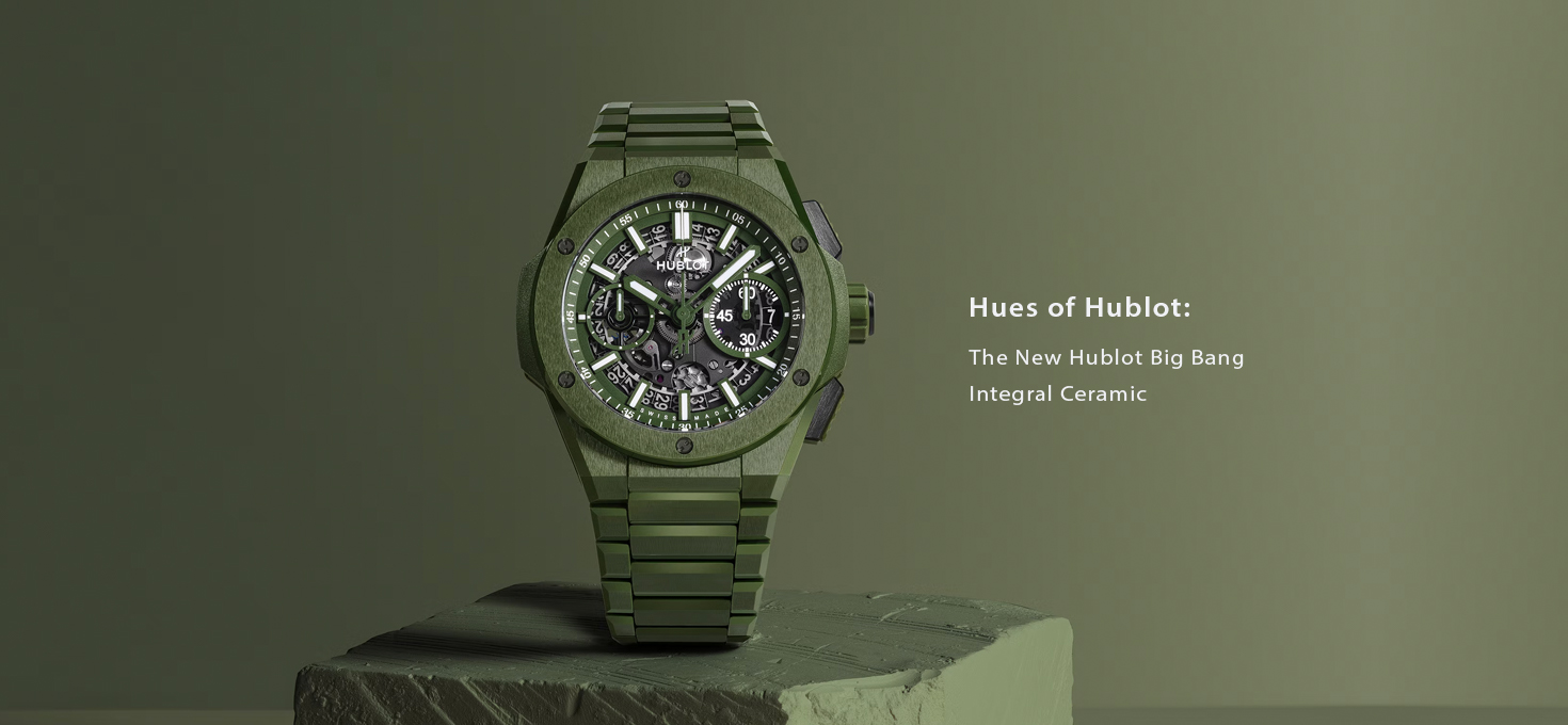 Watches and Wonders 2022 Geneva â€“ Hublot big Bang Integral Ceramic