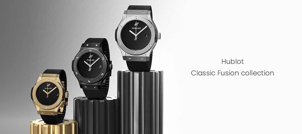 Watches from the Hublot Classic Fusion collection