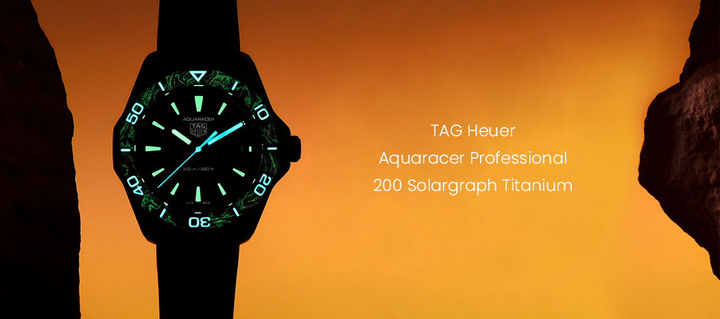 Tag Heuer Aquaracer Professional 200 Solargraph Titanium