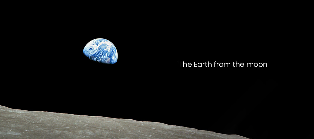 The Earth from the moon