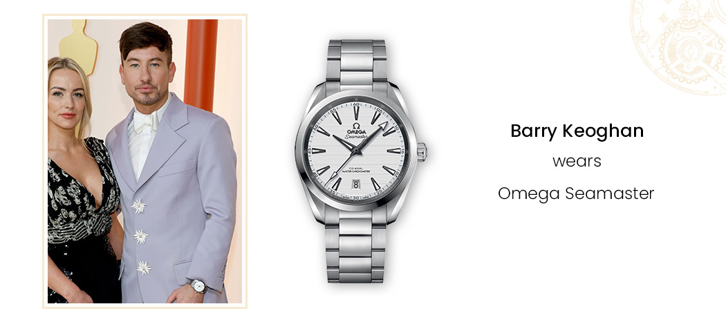 Barry Keoghan wears Omega Seamaster