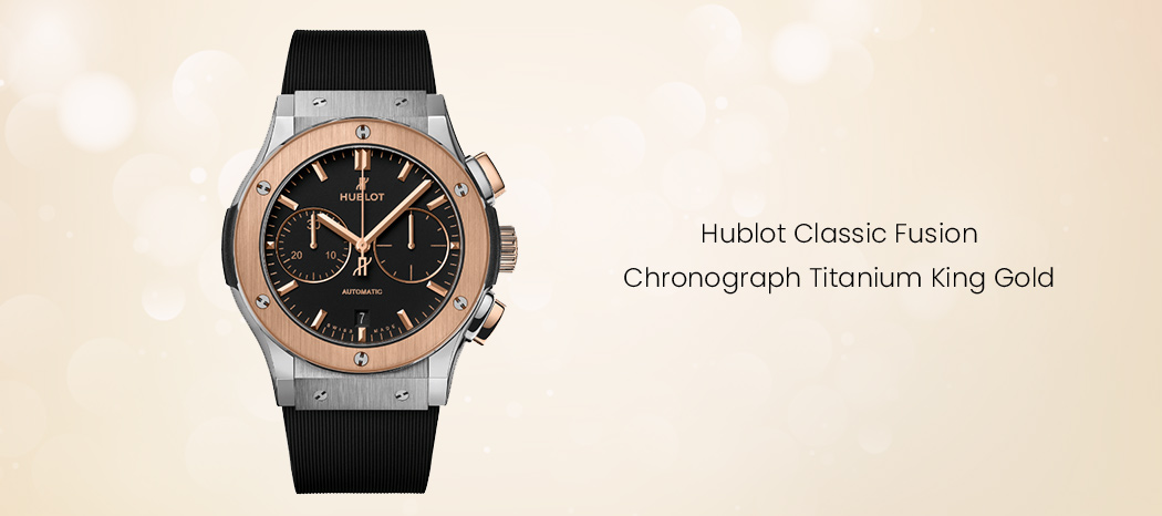 Hublot Classic Fusion Chronograph Titanium King Gold