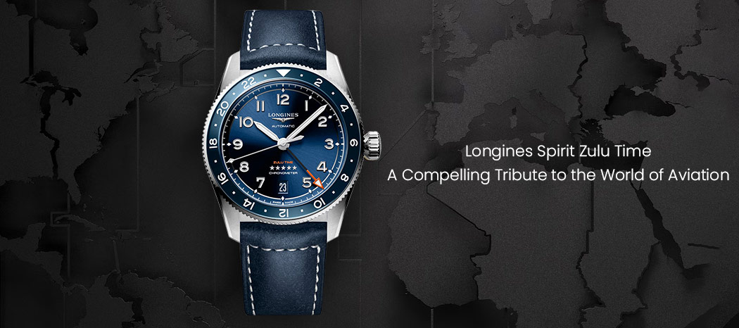 Longines Spirit Zulu Time Watch Collection