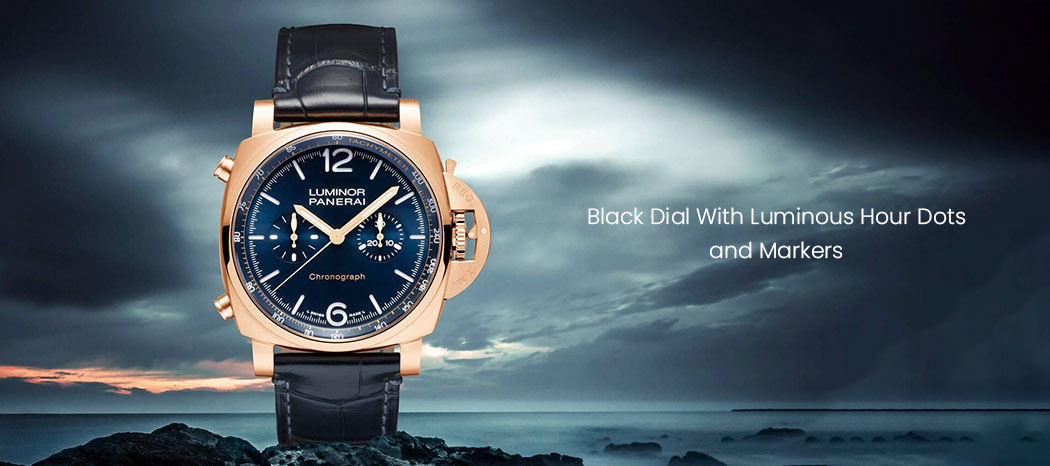 Panerai Luminor Chrono Goldtech Blu Notte Watch Collection