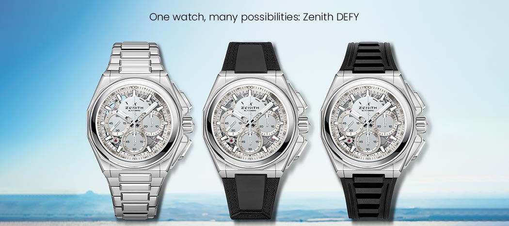 One watch, many possibilities: Zenith DEFY 