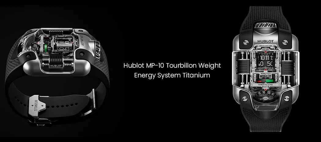 Hublot MP-10 Tourbillon Weight Energy System Titanium