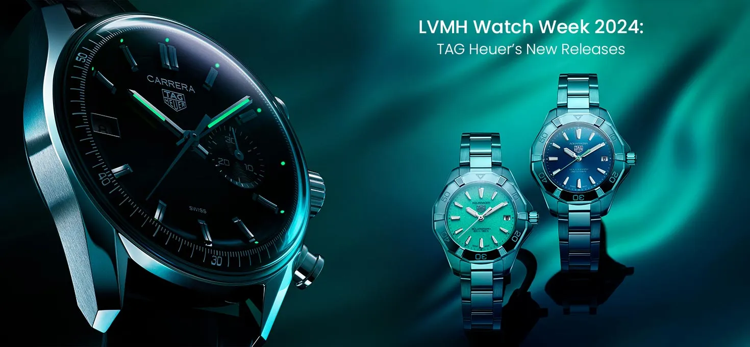 LVMH Watch Week 2024 - New Releases: TAG Heuer’s 2024 is TEAL GREEN