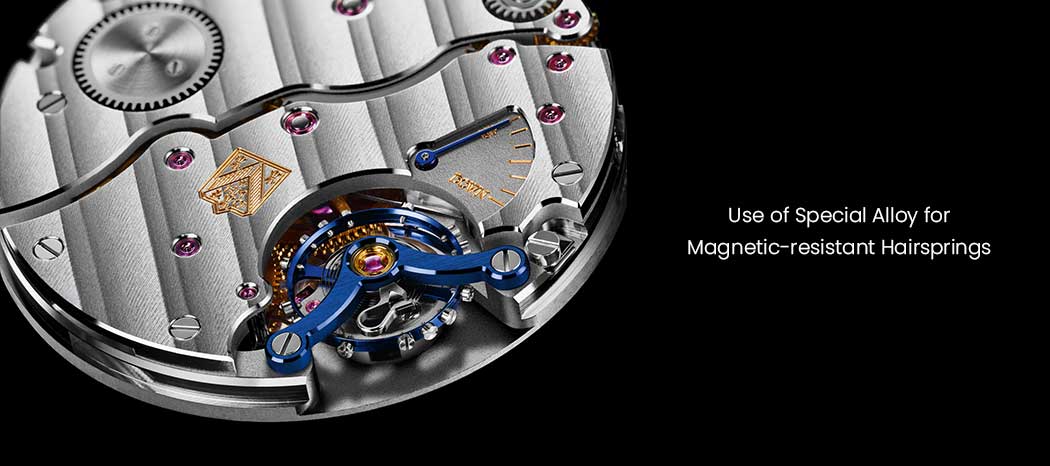 Use of Special Alloy for Magnetic-resistant Hairsprings