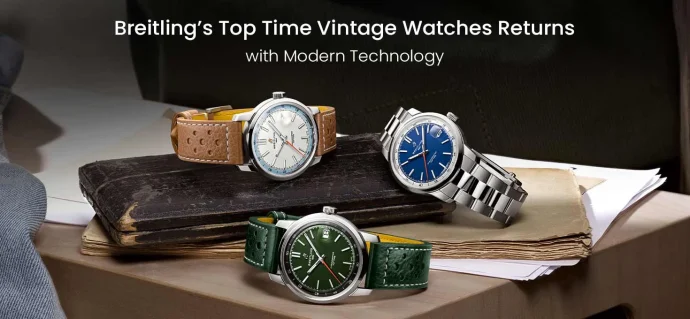 Breitling’s Top Time Vintage Watches Returns with Modern Technology