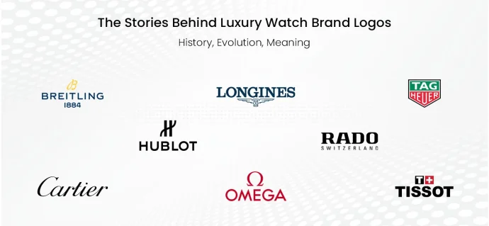 The Stories Behind Luxury Watch Brand Logos: History, Evolution, Meaning