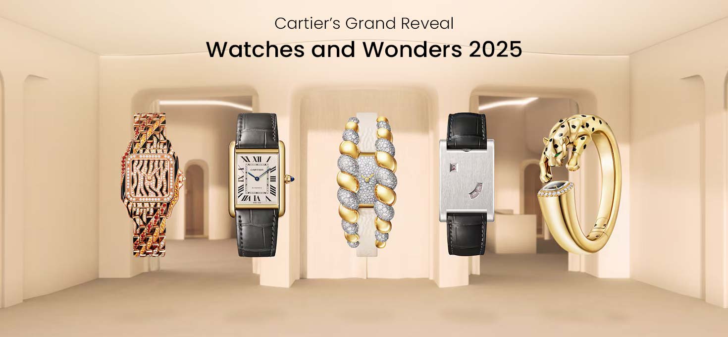 Cartier’s Grand Reveal : Watch and Wonders 2025