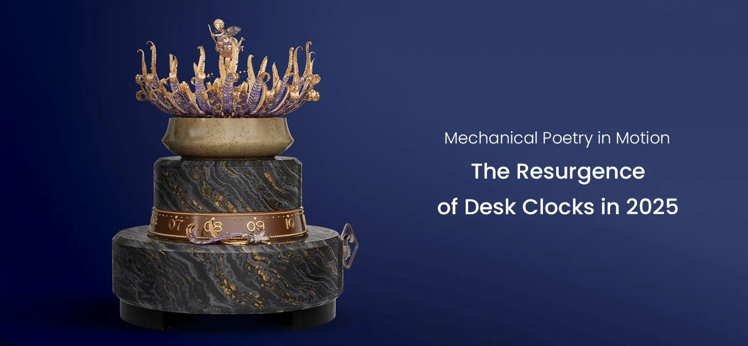 Mechanical Poetry in Motion: The Resurgence of Desk Clocks in 2025