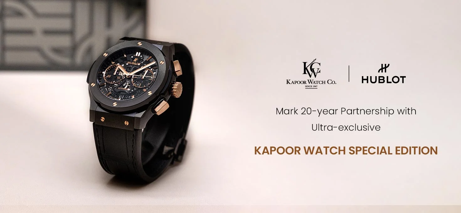 Kapoor Watch Co. x Hublot Mark 20-year Partnership with Ultra-exclusive Kapoor Watch Special Edition