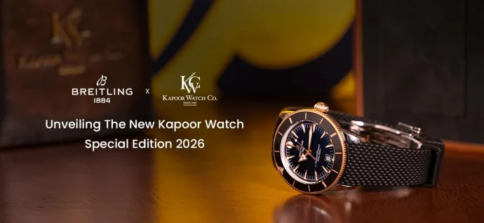 Breitling × Kapoor Watch Co. – Unveiling The New Kapoor Watch Special Edition 2026