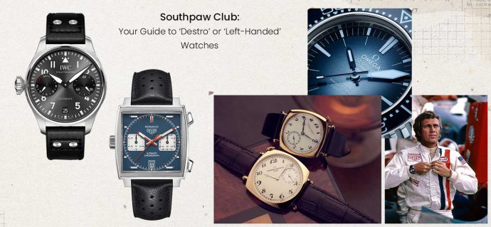 Southpaw Club: Your Guide To ‘Destro’ or ‘Left-Handed’ Watches