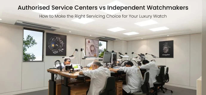 Authorised Service Centres vs Independent Watchmakers: How to Make the Right Servicing Choice for Your Luxury Watch