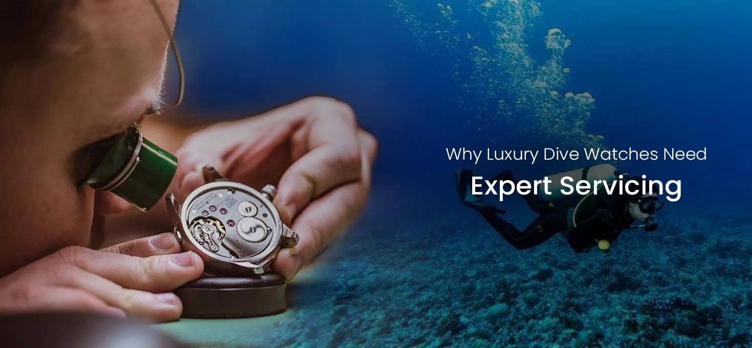 Under Pressure: Why Luxury Dive Watches Need Expert Servicing