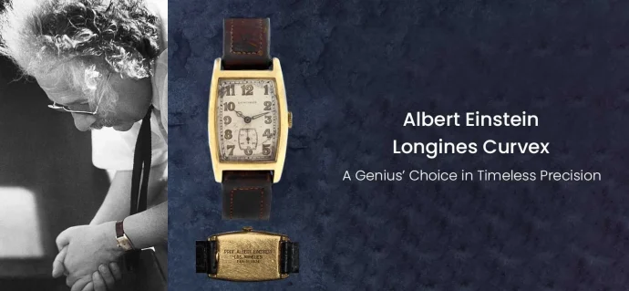 Albert Einstein’s Longines Curvex: A Genius’s Choice in Timeless Precision