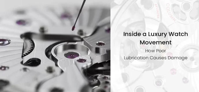 Inside a Luxury Watch Movement: How Poor Lubrication Causes Damage