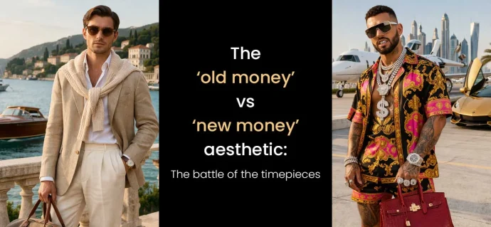 The ‘old money’ vs ‘new money’ aesthetic: The battle of the timepieces