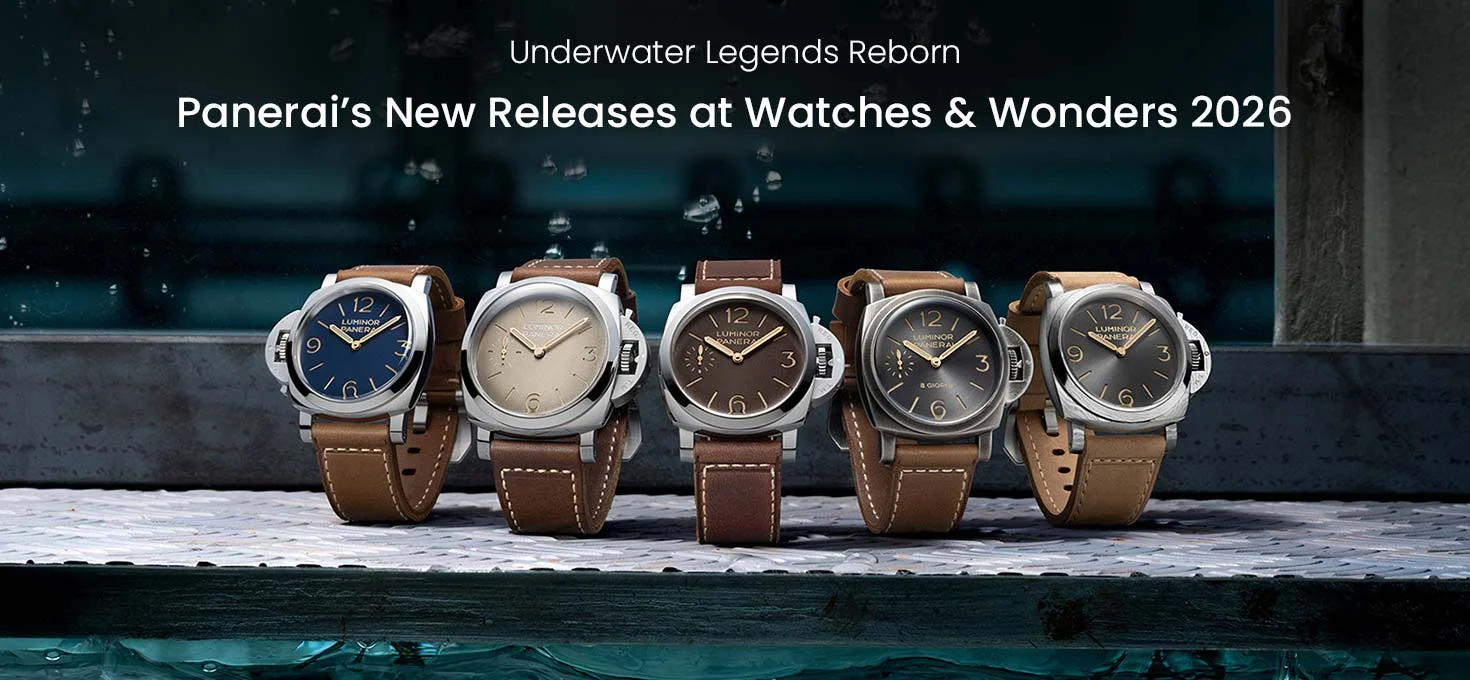 Underwater Legends Reborn: Panerai Watches and Wonders 2026 New Releases