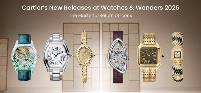 Cartier’s New Releases at Watches and Wonders 2026: The Masterful Return of Icons