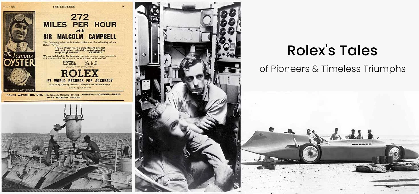 Rolex’s Tales of Pioneers & Timeless Triumphs